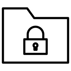 folder security icon