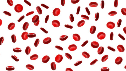 3d rendered medical illustration of red human blood cells