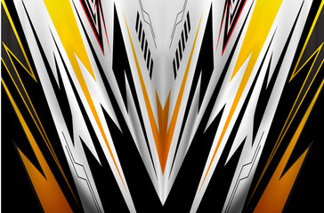 Amazing and fantastic modern geometric background vector