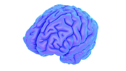 3d rendered medical illustration of an abstract human brain