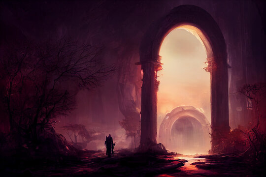Portal in the Ancient Forest