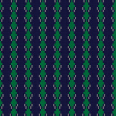 Argyle Fair Isle Seamless Pattern Design
