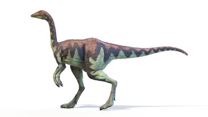 3d rendered dinosaur illustration of the Archaeornithomimus © Sebastian Kaulitzki