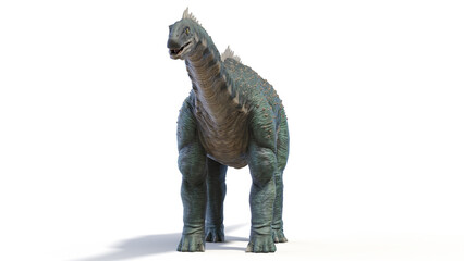 3d rendered dinosaur illustration of the Barapasaurus