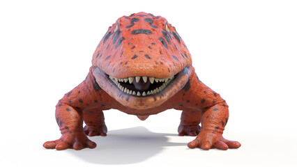 Fototapeta premium 3d rendered dinosaur illustration of the Eryops