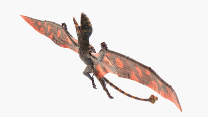 3d rendered dinosaur illustration of the Petainosaurus