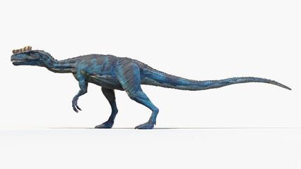 3d rendered dinosaur illustration of the Proceratosaurus