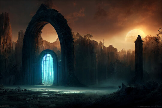 Portal in the Ancient Forest