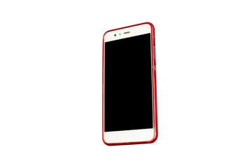 Fototapeta na wymiar phone with blank screen