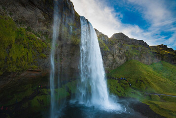 Obraz premium Seljalandsfoss waterfall, Iceland