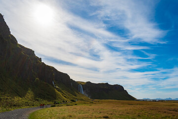 Seljalandsfoss waterfall, Iceland