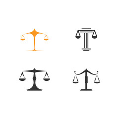 justice law Logo Template
