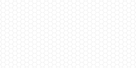 Hexagon white background. Honeycomb texture. Geometric grid. Honey wallpaper. Hex structure. Mosaic wall. Business presentation. Polygon cell banner. Computer data. Vector illustration