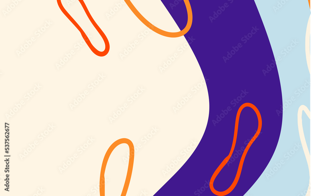 Poster abstract fluid background pattern in colorful shape design. modern retro design style for poster, fl