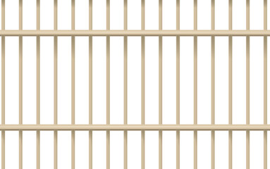 Cage metal bars. vector illustration