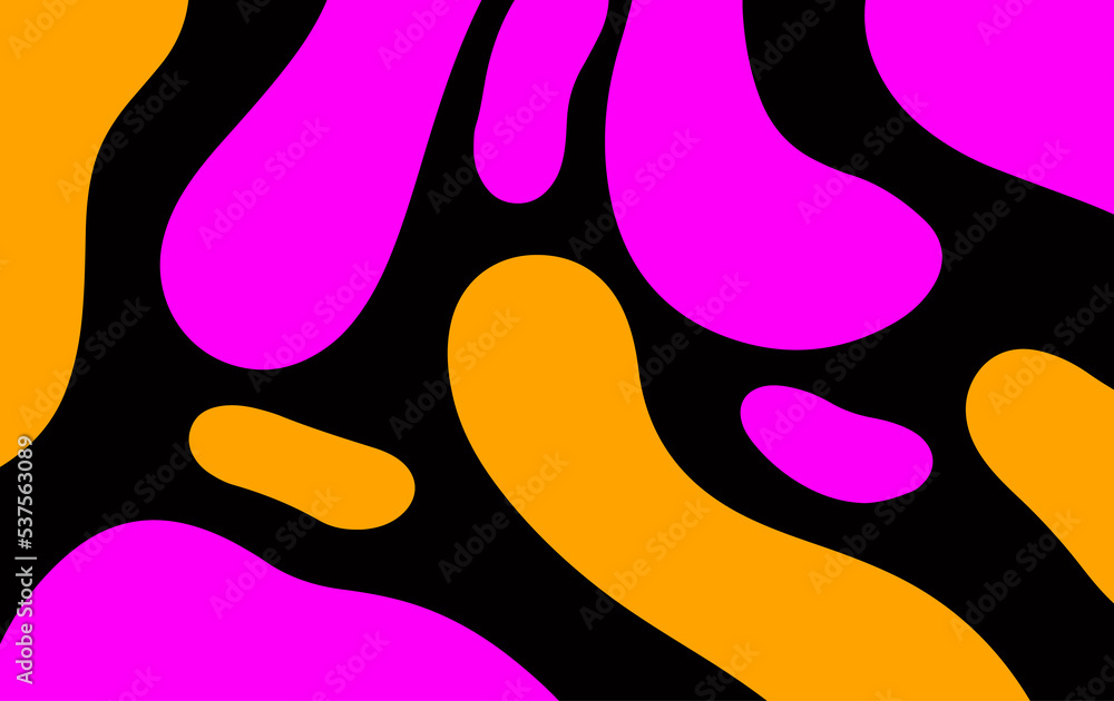 Fototapete abstract fluid background design for poster, wallpaper and pattern. liquid shape design style