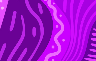 Abstract trendy background design in ethnic style. Retro modern illustration outline stroke pattern