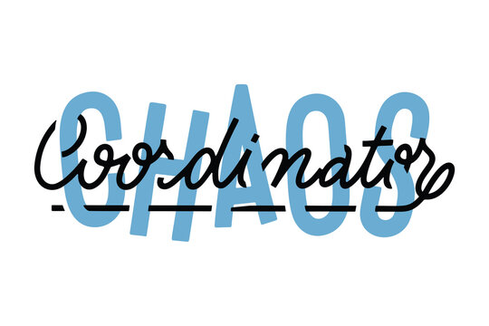 chaos coordinator vector lettering