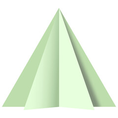 paper cut triangle