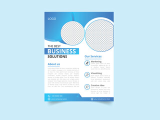  Creative business Flyer template design.