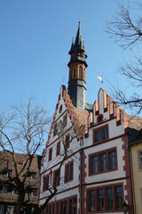 Obraz premium Kirche St. Laurentius in Weinheim