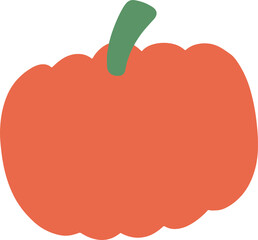 bell pepper fruit illustration in cute and simple for design element