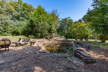 pond yard outdoor area
