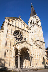  A church in Bern, Switzerland on a sunny day