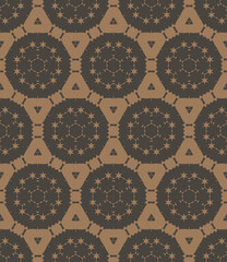 Abstract geometric pattern. A seamless background, vintage texture.	