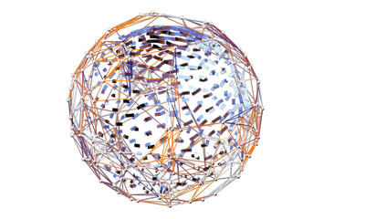 Global digital connections with technology