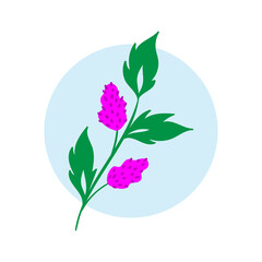 Art Illustration Pattern Seamless symbol icon botanical logo plants of aesthetic flower media social