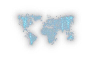 sphere network structure - abstract design connection design