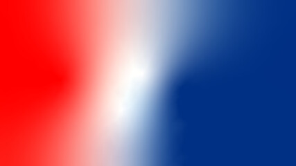 Blue white red flag gradient background 