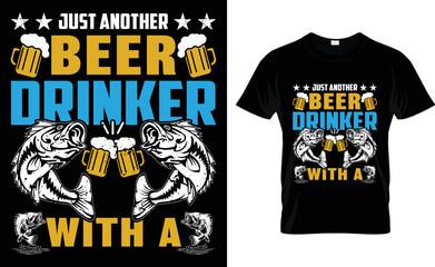 Fishing T-shirt Design