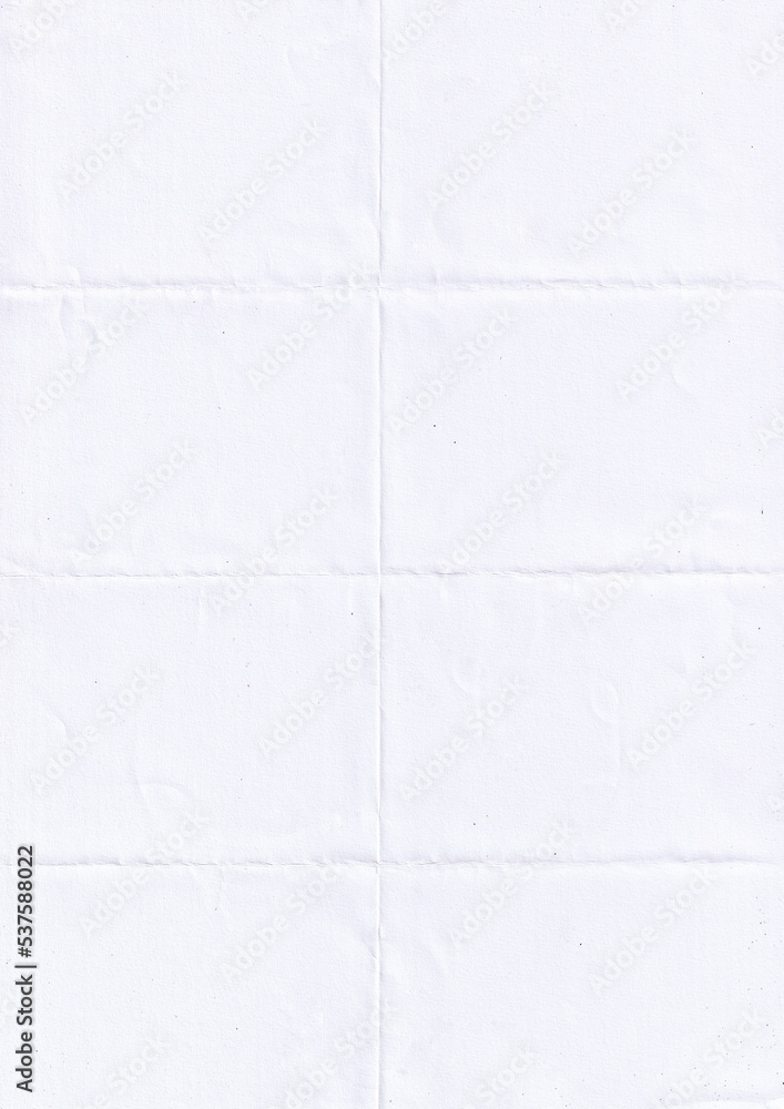 Poster Folded paper with grungy texture for background and cover art design. can be used to replicate the aged and worn look for your creative design. old paper for photo texture overlay in retro style