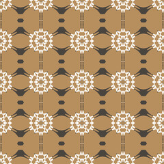 Abstract geometric pattern. A seamless background, vintage texture.	