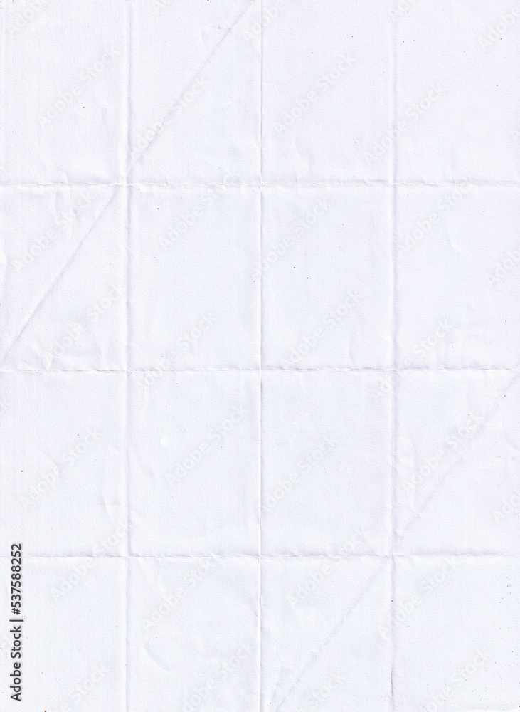 Poster Folded paper with grungy texture for background and cover art design. can be used to replicate the aged and worn look for your creative design. old paper for photo texture overlay in retro style