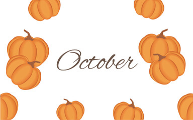 Halloween pumpkin background