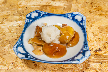 天然きのこのおろし和え