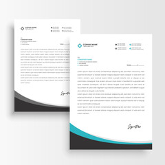 business letterhead template, corporate letterhead