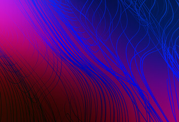 Dark Blue, Red vector abstract bright pattern.