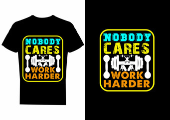 Gym t shirt design 