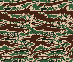 Fashionable camouflage pattern, street vector background, military texture for printing clothes, fabric, paper