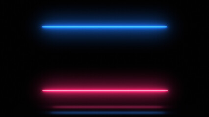 neon abstract glowing lines background