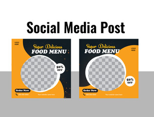 
social media post template, Modern Social Media banner template can be edited,Customer service feedback,Review social media post,Modern and creative client testimonia file.