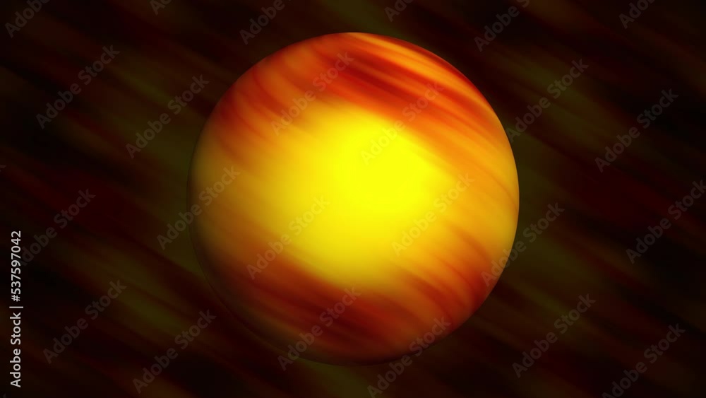 Poster sphere gold. computer generated 3d render