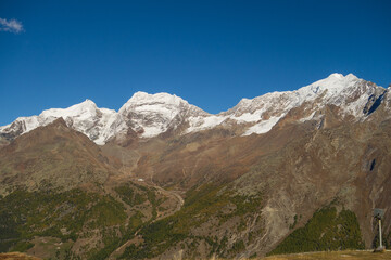 Wandern in den schweizer Berg