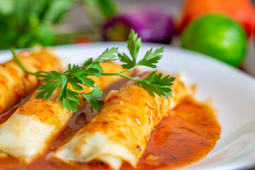 Panqueca no Prato