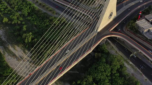 Puente Atirantado. Monterrey, M&eacute;xico