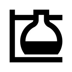 Flask Flat Vector Icon